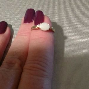 10kt Yellow Gold Genuine Opal Ring